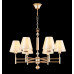Подвесная люстра Crystal Lux FLAVIO SP6 GOLD
