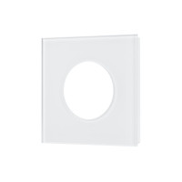 Рамка стеклянная на 1 пост Arlight FRM-GLARE-GC-1-WH 043832