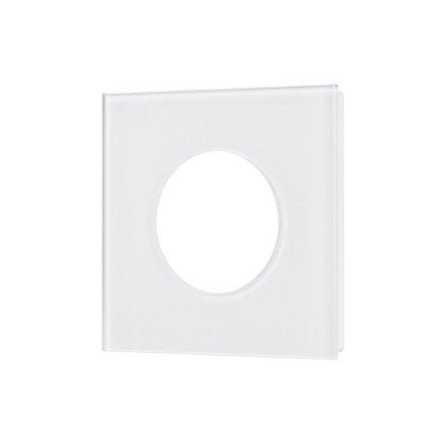 Рамка стеклянная на 1 пост Arlight FRM-GLARE-GC-1-WH 043832