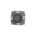 Выключатель двухклавишный с подсветкой ELBI Zena Vega 609-010300-203