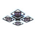 Потолочная светодиодная люстра Ambrella Light Acrylica Ice FA287