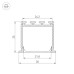 Алюминиевый профиль Arlight PLS-Lock-H25-FS-3000 Anod 023386