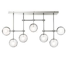 Потолочный светильник Delight Collection Globe Mobile KG0835P-7A chrome