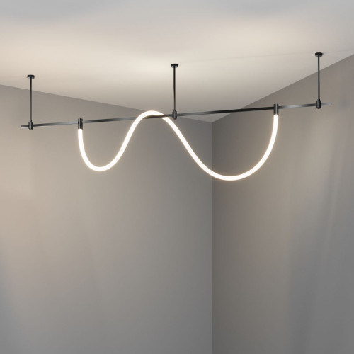 Трековый магнитный светильник Maytoni Technical Tau Flarity TR154-1-27W4K-B