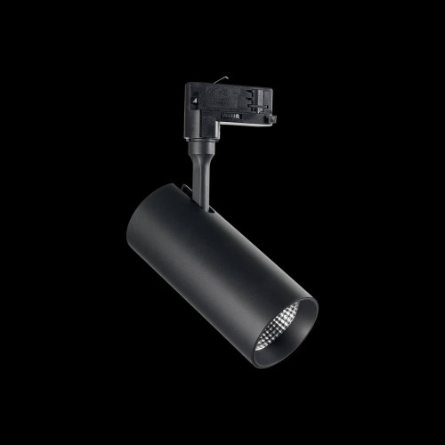Трековый светодиодный светильник Ideal Lux Smile 30W Cri90 36 3000K Black 189925