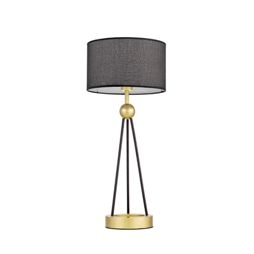 Настольная лампа Lumina Deco Belforte LDT 5527 GD+BK