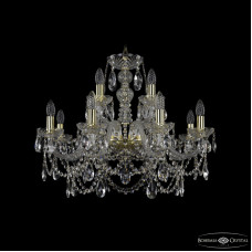 Подвесная люстра Bohemia Ivele Crystal 1411/8+4/240 G