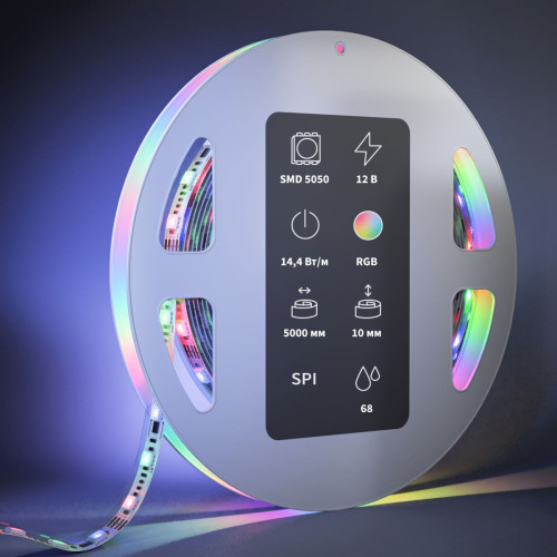 Светодиодная лента Maytoni Led Strip 12В 5050 14,4Вт/м RGB 5м IP68 201245 Светодиодная лента Maytoni Led Strip 12В 5050 14,4Вт/м RGB 5м IP68 201245