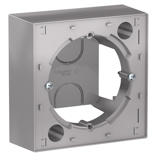 Коробка для наружного монтажа Systeme Electric AtlasDesign Алюминий ATN000300