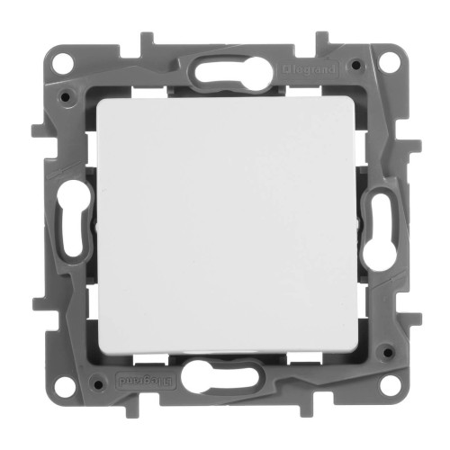 Переключатель одноклавишный Legrand Etika 10A 250V белый 672200