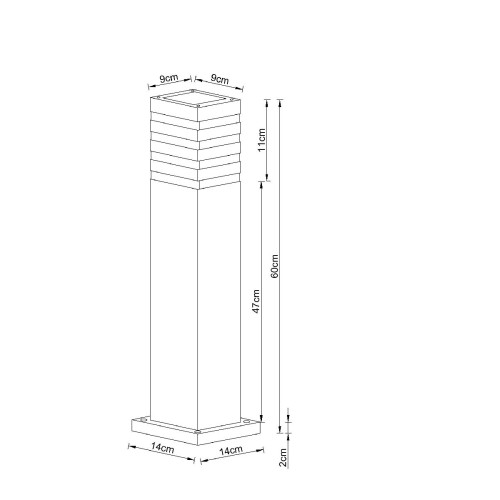 Ландшафтный светильник Arte Lamp Heather A4416PA-1BK
