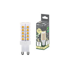 Лампа светодиодная TDM Electric G9 5W 3000K прозрачная SQ0340-0222