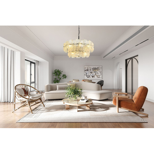 Подвесная люстра Delight Collection BRCH9161WG nickel