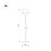 Ландшафтный светильник Arlight KT-MUCENA-BOLL-A-H350-1W Warm3000 (WH, 85 deg, 24V) 050669