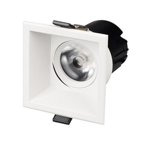 Карданный светильник Arlight MS-FLOW-BUILT-S85x85-6W Warm3000 (WH, 55 deg, 230V) (IP20 Металл) 060941