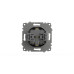 Розетка с заземлением и защитой от детей ELBI Zena Vega 609-014800-243
