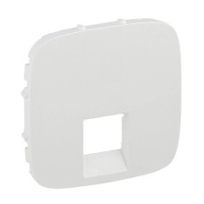 Лицевая панель Legrand Valena Allure розетки телефонной RJ-11/Ethernet RJ-45 белая 755415
