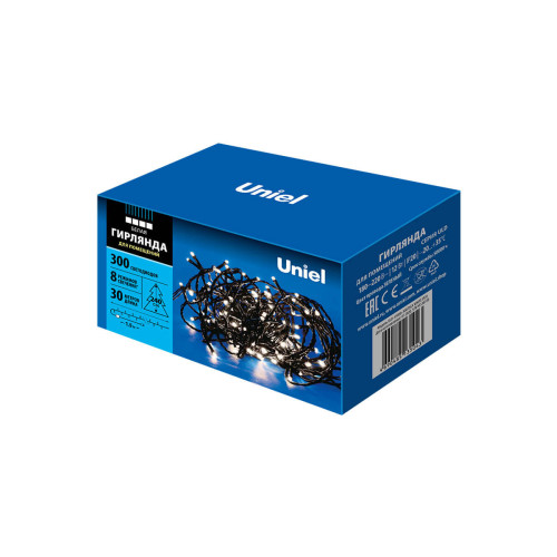 Светодиодная гирлянда Uniel (UL-00007313) белый ULD-S3000-300/DGA White IP20