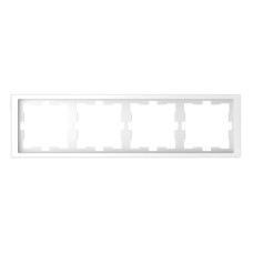 Рамка 4-постовая Schneider Electric Merten D-Life MTN4040-6535