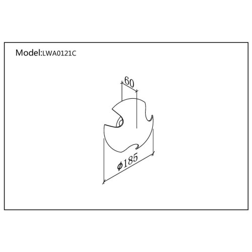 Уличный настенный светильник DesignLed LWA0121C-WH-WW 002801