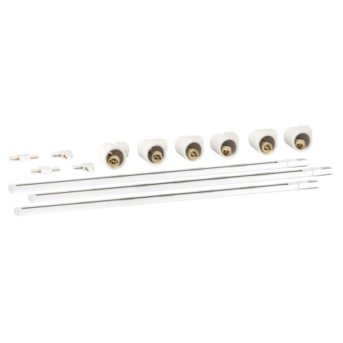 Трековый однофазный светильник (6 шт.) Эра TR41-SET-6-1 WH Б0070008