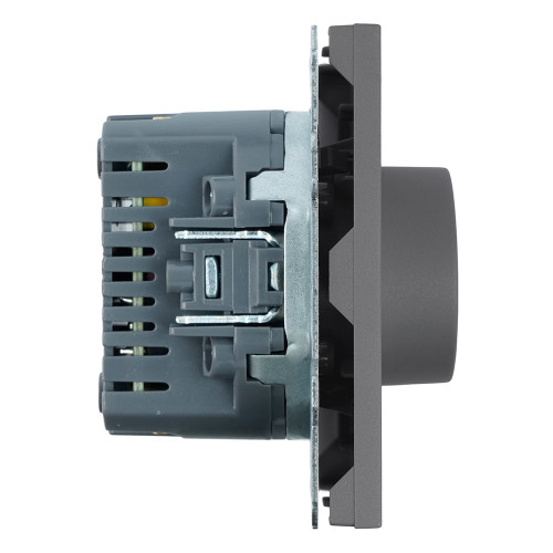 Терморегулятор механический Stekker Эмили RSW00-5120-10 платиново-серый, soft touch 50712