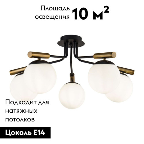 Потолочная люстра Freya Paolina FR5011CL-05B