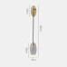 Бра DeLight Collection Celestial MT8847-1W brass