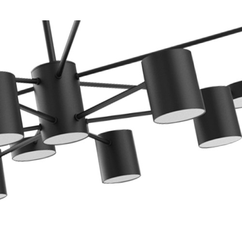 Люстра на штанге Kink Light Мекли 07649-13D,19