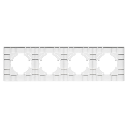 Рамка на 4 поста пластиковая Arlight FRM-PERIO-PL-4-GR 049760