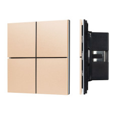 Кнопочная панель Arlight KNX-304-23-IN Champagne BUS, Frameless 039665