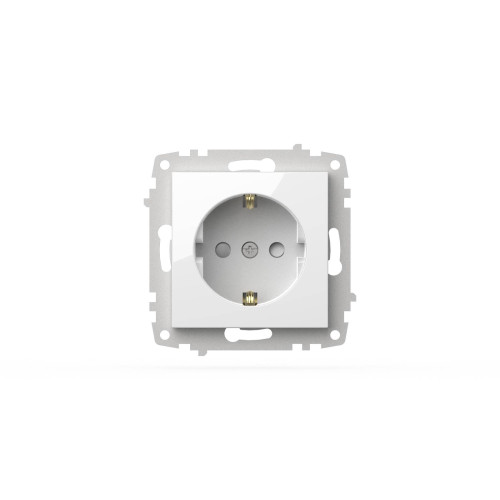 Розетка с заземлением и защитой от детей ELBI Zena Vega 609-015600-243