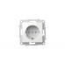 Розетка с заземлением и защитой от детей ELBI Zena Vega 609-015600-243