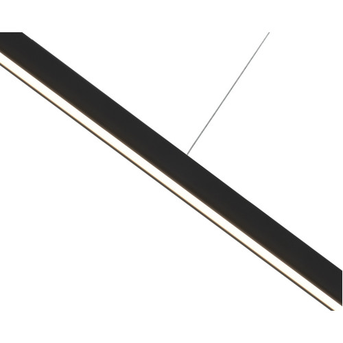 Линейный подвесной светильник Italline IT013-6021 black 3000K