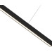 Линейный подвесной светильник Italline IT013-6021 black 3000K