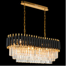 Подвесная люстра Natali Kovaltseva DARIAN 76017/8C GOLD BLACK