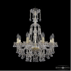 Подвесная люстра Bohemia Ivele Crystal 1409/8/195/XL-68 G