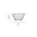 Сменная оптика 36G к 2151хх max 15W Lightstar Alta Base 215103