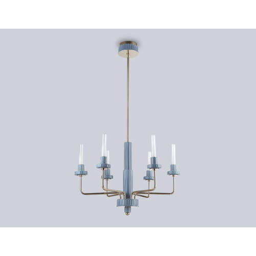 Люстра на штанге Ambrella Light High Light Ceramo Modern LH53124