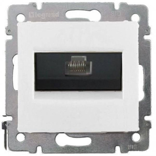 Розетка компьютерная RJ45 Legrand Valena ISDN белая 774441
