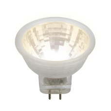 Лампа светодиодная (UL-00001700) Uniel GU4 3W 3000K прозрачная LED-MR11-3W/WW/GU4 GLZ21TR