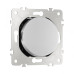 Выключатель одноклавишный проходной Arte Milano 202.32-1.silver