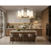 Люстра на штанге Ambrella Light High Light Modern LH56064