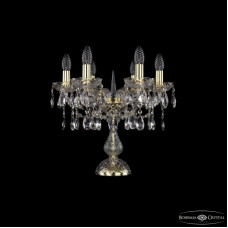 Настольная лампа Bohemia Ivele Crystal 1413L/6/141-39 G