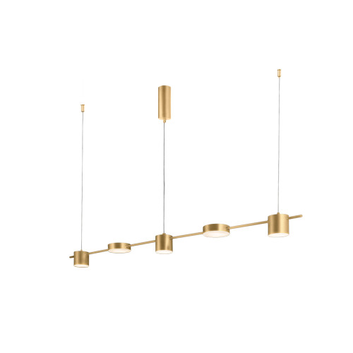 Подвесной светильник Crystal Lux Tristan TRISTAN SP5 L1200 GOLD