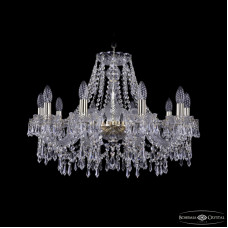 Подвесная люстра Bohemia Ivele Crystal 1403/10/240 G