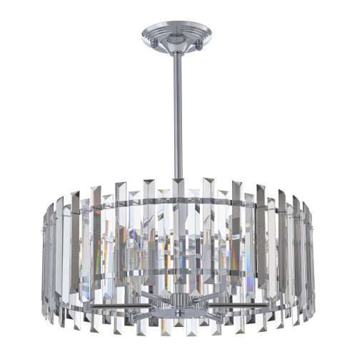 Люстра на штанге Arte Milano Sorrento 375209/6/350/490 CR