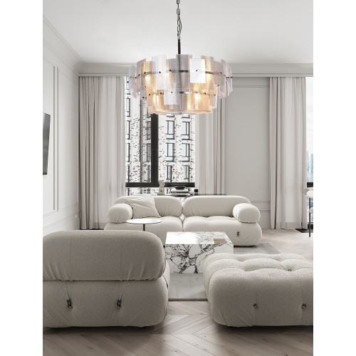 Подвесная люстра Delight Collection BRCH9161CG nickel