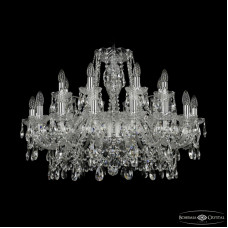 Подвесная люстра Bohemia Ivele Crystal 1411/16+8/300 Ni