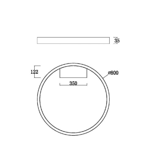 Потолочный светильник Maytoni Rim MOD058CL-L50W3K